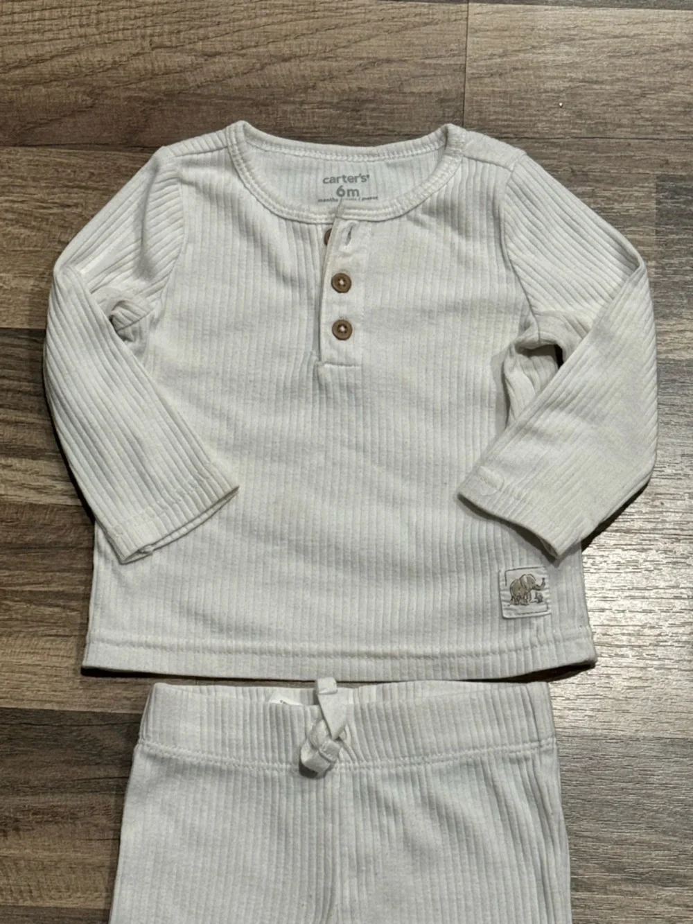 Carter's White Pajama Set